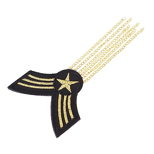 OSALADI 1Stück Männer Schulterabzeichen Fransen Epaulet für Schuluniformen Hochwertige und Stoffstickerei Quasten Langlebiges Design Perfektes OSALADI 1Stück Männer Schulterabzeichen Fransen Epaulet für Schuluniformen Hochwertige und Stoffstickerei Quasten Langlebiges Design Perfektes von OSALADI