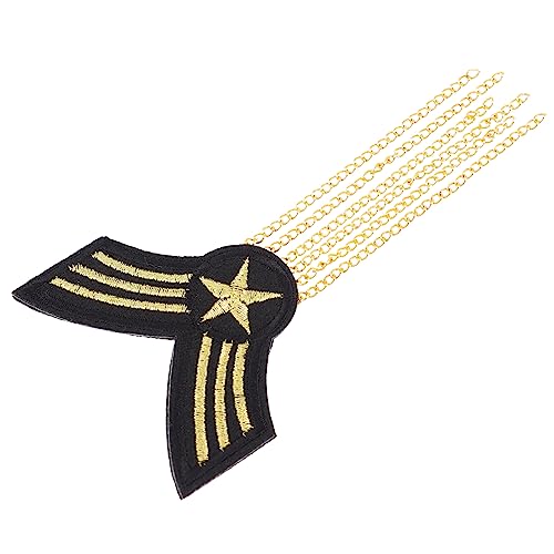 OSALADI 1Stück Quaste Schulterabzeichen für Männer Modisches Epaulet mit Pin Leichtes Design für Schuluniformen für Herren OSALADI 1Stück Quaste Schulterabzeichen für Männer Modisches Epaulet mit Pin Leichtes Design für Schuluniformen für Herren von OSALADI
