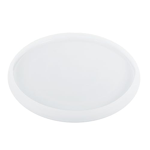 OSALADI 1Stück Silikonform Runde Untersetzer Gießform DIY Epoxidharz Platte Flexibel und Hochtransparent für Kreative Projekte und Personalisierte OSALADI 1Stück Silikonform Runde Untersetzer Gießform DIY Epoxidharz Platte Flexibel und Hochtransparent für Kreative Projekte und Personalisierte von OSALADI