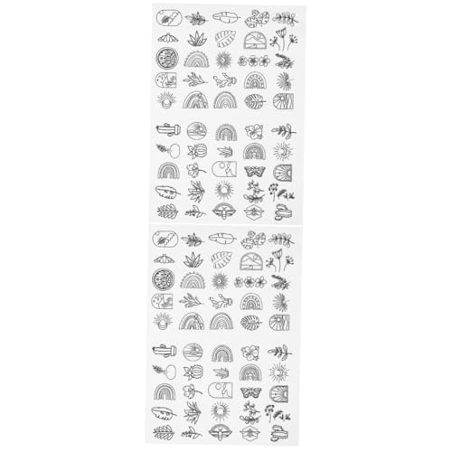 OSALADI 2 Blätter Wasserlöslicher Stabilisator für Handnähen Selbstklebendes Stickvlies für Diy Bekleidung Waschbar für Kreative Designs und Reparaturen OSALADI 2 Blätter Wasserlöslicher Stabilisator für Handnähen Selbstklebendes Stickvlies für Diy Bekleidung Waschbar für Kreative Designs und Reparaturen von OSALADI