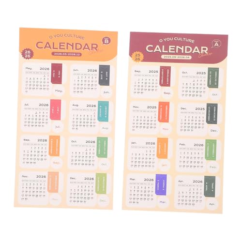 OSALADI 2 Blatt Kalender Planer Aufkleber Selbstklebende Monatsregister Monatsindex Etiketten für Journal Notizbuch Terminübersicht Jahresplaner Organizer OSALADI 2 Blatt Kalender Planer Aufkleber Selbstklebende Monatsregister Monatsindex Etiketten für Journal Notizbuch Terminübersicht Jahresplaner Organizer von OSALADI