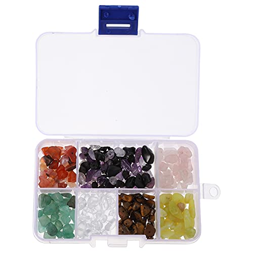 OSALADI 2 Boxen Diy Schmuckperlen Unregelmäßigen Steinperlen Fächer für Kreative Bastelprojekte für Ohrringe Armbänder und Langlebig und Vielseitig Einsetzbar OSALADI 2 Boxen Diy Schmuckperlen Unregelmäßigen Steinperlen Fächer für Kreative Bastelprojekte für Ohrringe Armbänder und Langlebig und Vielseitig Einsetzbar von OSALADI