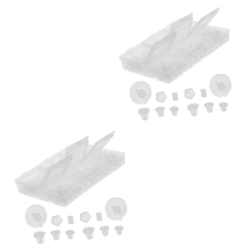 OSALADI 2 Boxen Ohrstecker Ohrringverschlüsse Für Ohrsteckerverschlüsse Weiche Sicherheitsverschlüsse Ohrringverschlüsse Creolen Sicherheitsverschlüsse Silikon Ohrringstopper Kieselgel OSALADI 2 Boxen Ohrstecker Ohrringverschlüsse Für Ohrsteckerverschlüsse Weiche Sicherheitsverschlüsse Ohrringverschlüsse Creolen Sicherheitsverschlüsse Silikon Ohrringstopper Kieselgel von OSALADI