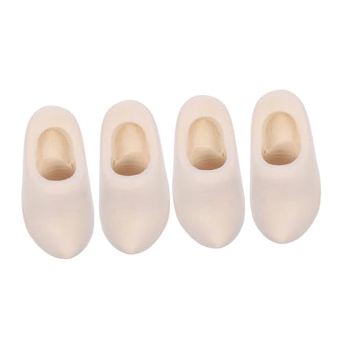 OSALADI 2 Paare Miniatur Holzschuhe Puppenhaus Unbemalte Holzmodelle DIY Dekoration Holzschuh Zubehör für Puppenhaus Mini Haus Basteln OSALADI 2 Paare Miniatur Holzschuhe Puppenhaus Unbemalte Holzmodelle DIY Dekoration Holzschuh Zubehör für Puppenhaus Mini Haus Basteln von OSALADI