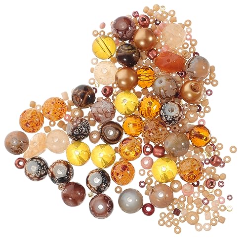 OSALADI 2 Packungen Perlenzubehörzubehör Perlen für Schmuckhersteller Herstellung Spacer Abstandsperlen aus Gold Abstandsperlen selber machen Perle für Armbänder DIY-Perlen Plastik Kaffee OSALADI 2 Packungen Perlenzubehörzubehör Perlen für Schmuckhersteller Herstellung Spacer Abstandsperlen aus Gold Abstandsperlen selber machen Perle für Armbänder DIY-Perlen Plastik Kaffee von OSALADI