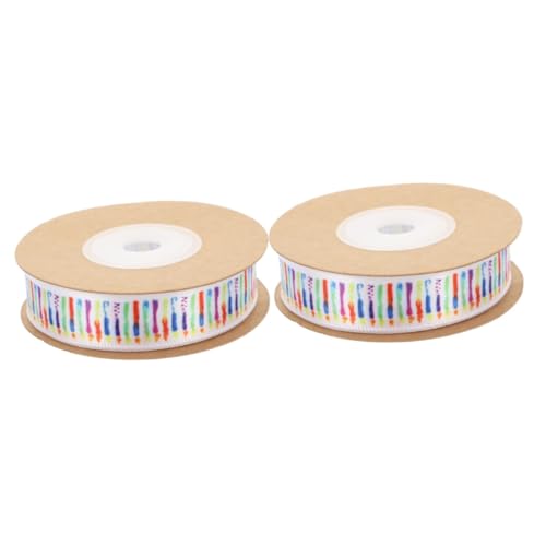 OSALADI 2 Rollen Bandbänder Basteln Gold Verpackung Wickelband hochzeitsgeschenk Geschenkband Zierband DIY-Bastelband Festivalband Schleifenbandmaterial selber machen Polyester OSALADI 2 Rollen Bandbänder Basteln Gold Verpackung Wickelband hochzeitsgeschenk Geschenkband Zierband DIY-Bastelband Festivalband Schleifenbandmaterial selber machen Polyester von OSALADI