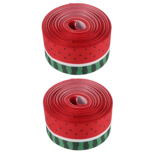OSALADI 2 Rollen Banddekor Nähen für Basteln Bänder zum Verpacken Party-Geschenkbänder Sommerband Exquisites Geschenkband Geschenkbandverzierung kreatives Geschenkband Polyester OSALADI 2 Rollen Banddekor Nähen für Basteln Bänder zum Verpacken Party-Geschenkbänder Sommerband Exquisites Geschenkband Geschenkbandverzierung kreatives Geschenkband Polyester von OSALADI