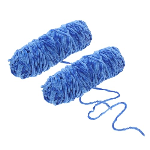OSALADI 2 Rollen Chenillegarn Dickes Garn Flauschiges Garn Zum Häkeln Häkelgarn Für Anfänger Anfängergarn Zum Häkeln Garnbündel Häkelgarn Zum Häkeln Polyester Blue OSALADI 2 Rollen Chenillegarn Dickes Garn Flauschiges Garn Zum Häkeln Häkelgarn Für Anfänger Anfängergarn Zum Häkeln Garnbündel Häkelgarn Zum Häkeln Polyester Blue von OSALADI