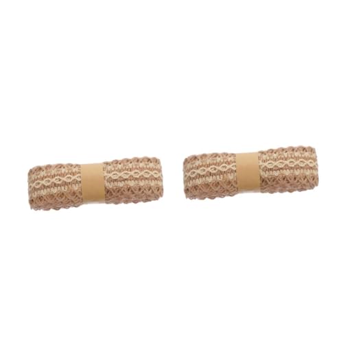 OSALADI 2 Rollen Dekoratives Bastband Jute Diy Bastelmaterial für Kreative Projekte Strapazierfähig Vielseitig für Heimwerker Bekleidung und Dekoration OSALADI 2 Rollen Dekoratives Bastband Jute Diy Bastelmaterial für Kreative Projekte Strapazierfähig Vielseitig für Heimwerker Bekleidung und Dekoration von OSALADI