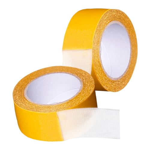 OSALADI 2 Rollen Doppelseitiges Klebeband Auf Stoffbasis Klebrig Ziehen Um Verpackung Teppiche Einseitig Doppelt Doppelseitiges Teppichband Zweiseitiges Klebeband Transparentes Netzband OSALADI 2 Rollen Doppelseitiges Klebeband Auf Stoffbasis Klebrig Ziehen Um Verpackung Teppiche Einseitig Doppelt Doppelseitiges Teppichband Zweiseitiges Klebeband Transparentes Netzband von OSALADI
