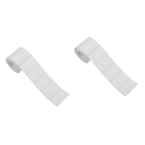 OSALADI 2 Rollen Lebensmittelspeicher -Tags Aufkleber Multifunktions-Flaschenetikett Mini-Flaschenetikett selbstklebendes Flaschenetikett PVC selbstklebend Weiß OSALADI 2 Rollen Lebensmittelspeicher -Tags Aufkleber Multifunktions-Flaschenetikett Mini-Flaschenetikett selbstklebendes Flaschenetikett PVC selbstklebend Weiß von OSALADI