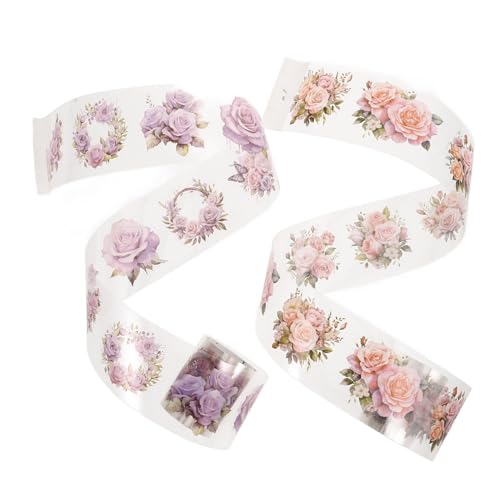 OSALADI 2 Rollen Pet Scrapbooking Tape Selbstklebend Vintage Muster Dekoratives Klebeband für DIY Planner Sticker Journaling Aufkleber Vielseitig Einsetzbar Leicht Abreißbar OSALADI 2 Rollen Pet Scrapbooking Tape Selbstklebend Vintage Muster Dekoratives Klebeband für DIY Planner Sticker Journaling Aufkleber Vielseitig Einsetzbar Leicht Abreißbar von OSALADI