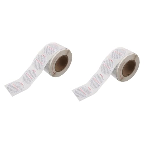 OSALADI 2 Rollen Rollenaufkleber für Kerzenwarnungen Selbstklebende für Kerzenbehälter für Kerzenherstellung und Vertrieb Leicht Ablösbar und Langlebig Versand OSALADI 2 Rollen Rollenaufkleber für Kerzenwarnungen Selbstklebende für Kerzenbehälter für Kerzenherstellung und Vertrieb Leicht Ablösbar und Langlebig Versand von OSALADI