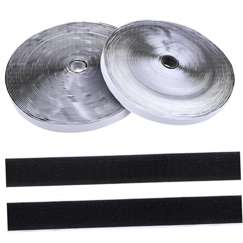 OSALADI 2 Rollen Selbstklebendes Klettband Breit Lang Extra Starker Halt Wiederverwendbares DIY Klettband für Kabel Wand und Keramik Praktische Befestigung ohne Wandbeschädigung OSALADI 2 Rollen Selbstklebendes Klettband Breit Lang Extra Starker Halt Wiederverwendbares DIY Klettband für Kabel Wand und Keramik Praktische Befestigung ohne Wandbeschädigung von OSALADI