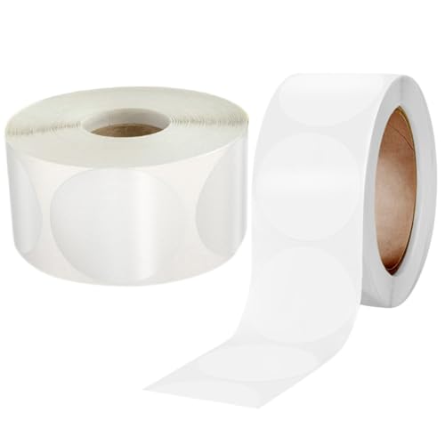 OSALADI 2 Rollen Transparente Runde Haftetiketten Selbstklebend Starke Haftung Klare Umschlag Siegelaufkleber für Geschenkverpackungen Wafer Seal Sticker Transparente Klebeetiketten für OSALADI 2 Rollen Transparente Runde Haftetiketten Selbstklebend Starke Haftung Klare Umschlag Siegelaufkleber für Geschenkverpackungen Wafer Seal Sticker Transparente Klebeetiketten für von OSALADI