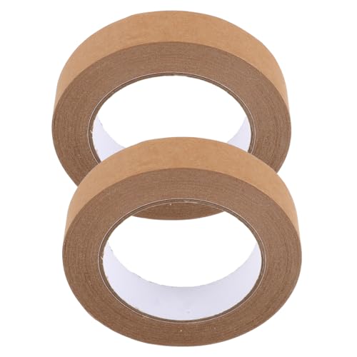 OSALADI 2 STÜCK Braunes Kraftpapier Packband Beschreibbares DIY Klebeband für Verpackung Umzug Bastelprojekte Reißfest Einfach zu Reißen Umweltfreundlich OSALADI 2 STÜCK Braunes Kraftpapier Packband Beschreibbares DIY Klebeband für Verpackung Umzug Bastelprojekte Reißfest Einfach zu Reißen Umweltfreundlich von OSALADI