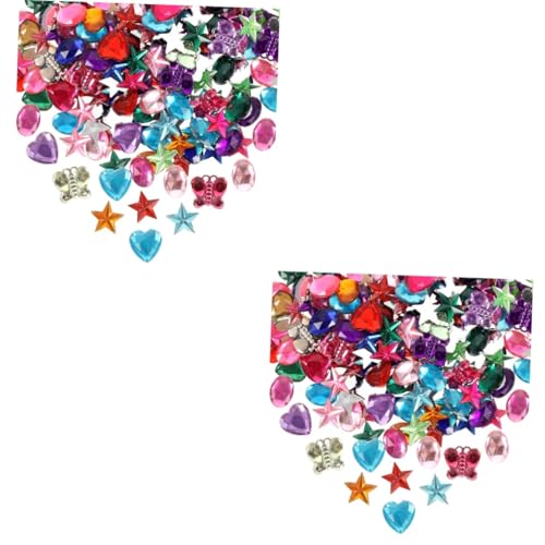 OSALADI 2 Sätze Acrylfarbene Diamanten Bling-edelsteine herstellen Hotfix Basteln Set Mit Strasssteinen Bunt Kind Kunststeine Schmuckzubehör Ab Strass Edelsteinaufkleber 400 Stück * 2 OSALADI 2 Sätze Acrylfarbene Diamanten Bling-edelsteine herstellen Hotfix Basteln Set Mit Strasssteinen Bunt Kind Kunststeine Schmuckzubehör Ab Strass Edelsteinaufkleber 400 Stück * 2 von OSALADI