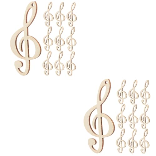 OSALADI 2 Sätze Bemalten Notizen Holzscheiben Notenschlüssel Leerzeichen Dekorationen Notizausschnitte Form Musiknoten Holz-diy-ornamente Holzverzierungen Heimwerk Beige 10 Stück * 2 OSALADI 2 Sätze Bemalten Notizen Holzscheiben Notenschlüssel Leerzeichen Dekorationen Notizausschnitte Form Musiknoten Holz-diy-ornamente Holzverzierungen Heimwerk Beige 10 Stück * 2 von OSALADI