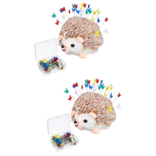 OSALADI 2 Sätze Bunte Nähnadeln Mit Igel Nadelkissen Kopf Nadeln Für Handarbeiten Quilten Diy Projekte Und Dekoration Zubehör Für Kreative Nähprojekte 100 Stück * 2 OSALADI 2 Sätze Bunte Nähnadeln Mit Igel Nadelkissen Kopf Nadeln Für Handarbeiten Quilten Diy Projekte Und Dekoration Zubehör Für Kreative Nähprojekte 100 Stück * 2 von OSALADI