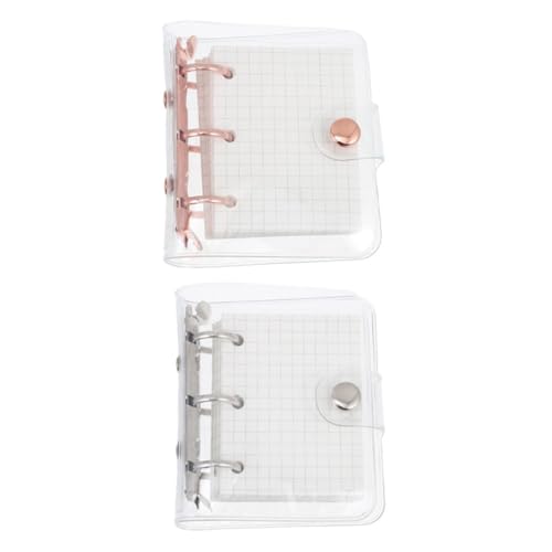 OSALADI 2 Sätze Elegante DIY Notizbuch Sets Abnehmbares Scrapbook für Zeitplanung Tagebuch Mini Handbuch mit Roségold Silber für Kreative Notizen und Organisation OSALADI 2 Sätze Elegante DIY Notizbuch Sets Abnehmbares Scrapbook für Zeitplanung Tagebuch Mini Handbuch mit Roségold Silber für Kreative Notizen und Organisation von OSALADI