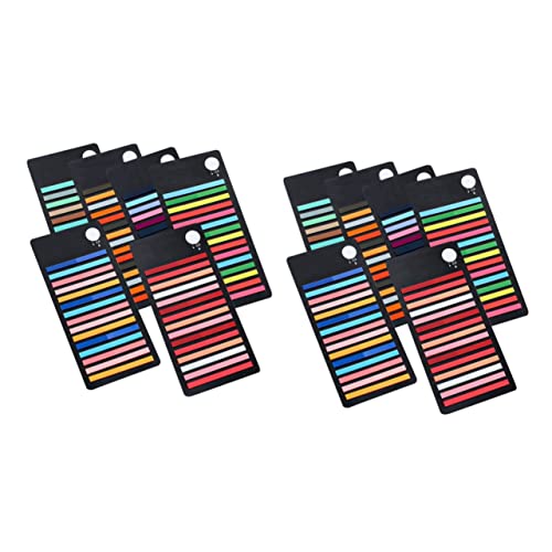 OSALADI 2 Sätze Farbige Haftnotizen Kommentieren Pads Klebrige Indexmarkierungen Seitenreiter Satz Klebriger Aufkleber Seitenmarkierungen, Klebrige Registerkarten Das Haustier 6 Stücke * 2 OSALADI 2 Sätze Farbige Haftnotizen Kommentieren Pads Klebrige Indexmarkierungen Seitenreiter Satz Klebriger Aufkleber Seitenmarkierungen, Klebrige Registerkarten Das Haustier 6 Stücke * 2 von OSALADI