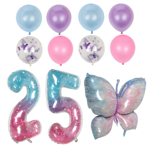 OSALADI 2 Sätze Geburtstagsballons Dekorative Aluminium Folienballons Party Deko für Kindergeburtstag Blau Violette Schmetterlingsballons Langlebig und Einfach zu Verwenden OSALADI 2 Sätze Geburtstagsballons Dekorative Aluminium Folienballons Party Deko für Kindergeburtstag Blau Violette Schmetterlingsballons Langlebig und Einfach zu Verwenden von OSALADI