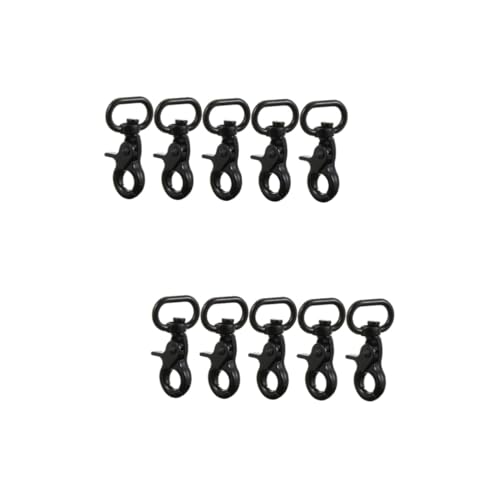 OSALADI 2 Sätze Gepäck-hardware-hundeschnalle Hundelaufband Diy Gepäckzubehör Snap -befestigungskit Befestigungselemente Plane Trigger-clips Haken Schnalle Der Hundeleine Black 5 Stück * 2 von OSALADI