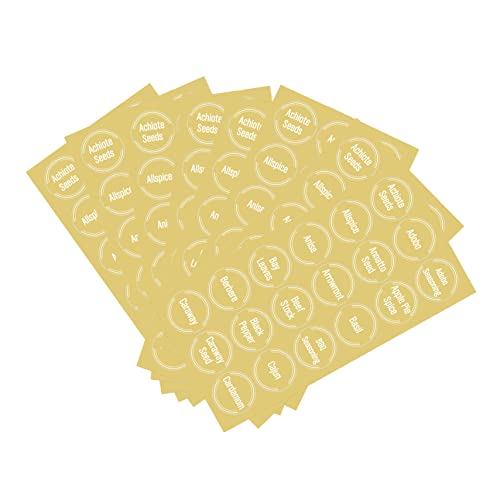 OSALADI 2 Sätze Gewürzetiketten Aufkleber Bögen Transparente Wasserfeste Gewürzname Etiketten Selbstklebende Spice Label Decals Für Kunststoffbehälter Lesbar Einfach Zu 8 Blätter * 2 OSALADI 2 Sätze Gewürzetiketten Aufkleber Bögen Transparente Wasserfeste Gewürzname Etiketten Selbstklebende Spice Label Decals Für Kunststoffbehälter Lesbar Einfach Zu 8 Blätter * 2 von OSALADI