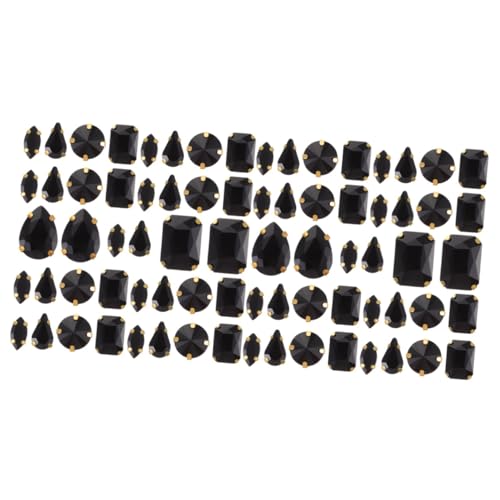 OSALADI 2 Sätze Glitzernde Strasssteine Für Diy Kleidung Dekorative Kristallornamente Effekte Für Handwerk Und Zubehör Für Feste Und Tägliche Nutzung 50 Stück * 2 von OSALADI