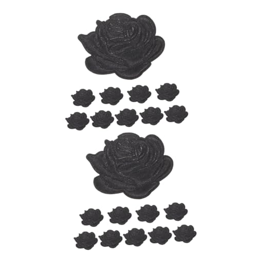 OSALADI 2 Sätze Großes Rosenblüten Stickerei Patches Für Kleidung Bügelapplikationen Für Jeans Hemden Taschen Und Diy Dekorationen Zum Reparieren Und Verzieren 10 Stück * 2 OSALADI 2 Sätze Großes Rosenblüten Stickerei Patches Für Kleidung Bügelapplikationen Für Jeans Hemden Taschen Und Diy Dekorationen Zum Reparieren Und Verzieren 10 Stück * 2 von OSALADI