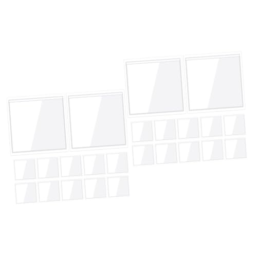OSALADI 2 Sätze Haftkartenhalter Mehrere Tasche Für Vinyl Etiketten Klebrig Index Kartenhüllen Karteikarteninhaber Kreditkartenorganisator Kartenschutz Pvc Transparent 20 Stück * 2 OSALADI 2 Sätze Haftkartenhalter Mehrere Tasche Für Vinyl Etiketten Klebrig Index Kartenhüllen Karteikarteninhaber Kreditkartenorganisator Kartenschutz Pvc Transparent 20 Stück * 2 von OSALADI