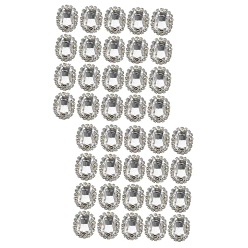 OSALADI 2 Sätze Handnähte -dekorationszubehör Nähen Edelsteine Schmuck Stickerei Verzierungen Kleidung Strasssteine Juwelen Zum Handwerk Nagel Glas Weiß 20 Stück * 2 OSALADI 2 Sätze Handnähte -dekorationszubehör Nähen Edelsteine Schmuck Stickerei Verzierungen Kleidung Strasssteine Juwelen Zum Handwerk Nagel Glas Weiß 20 Stück * 2 von OSALADI