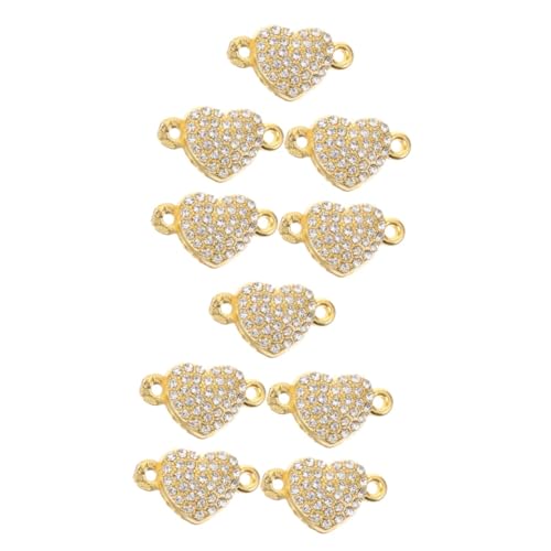 OSALADI 2 Sätze Herzförmige Armbandschnalle Für Reiz Schlüssel Schließe Herz Magnetverschluss Magnetverschlüsse Herz-magnet-armband-charm Schmuck Diy Zubehör Legierung Golden 5 Stücke * 2 OSALADI 2 Sätze Herzförmige Armbandschnalle Für Reiz Schlüssel Schließe Herz Magnetverschluss Magnetverschlüsse Herz-magnet-armband-charm Schmuck Diy Zubehör Legierung Golden 5 Stücke * 2 von OSALADI