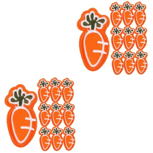 OSALADI 2 Sätze Karottenmuster Kleidung Patches Kompakte Bügel Patches Für Kleidung Taschen Hüte Diy Applikationen Zur Dekoration Und Reparatur Von Und Accessoires 10 Stück * 2 OSALADI 2 Sätze Karottenmuster Kleidung Patches Kompakte Bügel Patches Für Kleidung Taschen Hüte Diy Applikationen Zur Dekoration Und Reparatur Von Und Accessoires 10 Stück * 2 von OSALADI