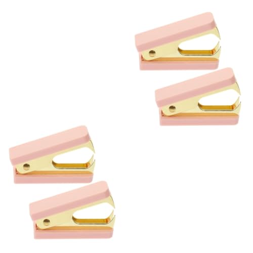 OSALADI 2 Sätze Klammer Zurück Zu Schulmaterial Entferner Schulbedarf Werkzeug Bürobedarf Staple Remover Tool Home Grundnahrungsmittel -entfernung Abs Rosa 2 Stücke * 2 von OSALADI