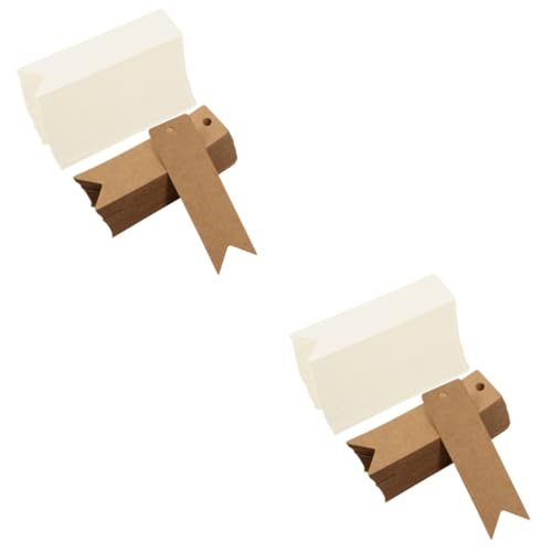 OSALADI 2 Sätze Leere Karteikarten Preisschild Verkaufsanhänger Für Den Einzelhandel Hängeetiketten Für Den Einzelhandel Kleidungsetikett Kennzeichnung Von Etiketten Papier 200 Stück * 2 OSALADI 2 Sätze Leere Karteikarten Preisschild Verkaufsanhänger Für Den Einzelhandel Hängeetiketten Für Den Einzelhandel Kleidungsetikett Kennzeichnung Von Etiketten Papier 200 Stück * 2 von OSALADI