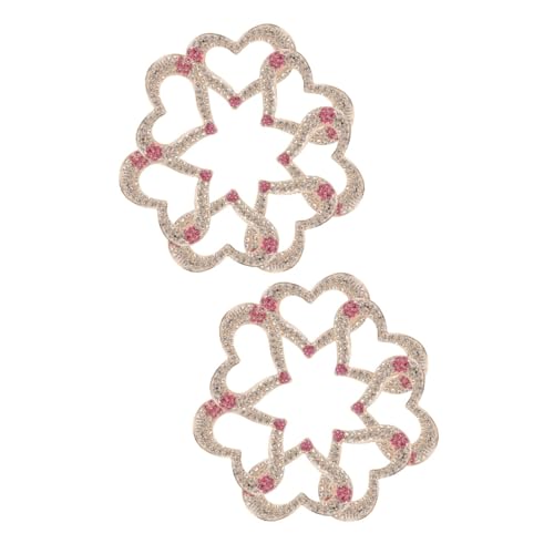 OSALADI 2 Sätze Liebe Zubehör Accessoires Kleidung Applikationen Geformt Klebrig Dekoration Aufnäher Mit Herzstickerei Legierungsdekore Kleiderflicken Kristall 10 Stück * 2 OSALADI 2 Sätze Liebe Zubehör Accessoires Kleidung Applikationen Geformt Klebrig Dekoration Aufnäher Mit Herzstickerei Legierungsdekore Kleiderflicken Kristall 10 Stück * 2 von OSALADI