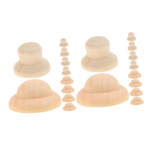 OSALADI 2 Sätze Malerei Peg Puppen Hut Miniatur-puppenhüte Puppenhüte Für Handwerk Holzpflock-menschenhut Puppenhutmodell Aus Holz Diy Puppenhut Aus Holz Beige 40 Stück * 2 OSALADI 2 Sätze Malerei Peg Puppen Hut Miniatur-puppenhüte Puppenhüte Für Handwerk Holzpflock-menschenhut Puppenhutmodell Aus Holz Diy Puppenhut Aus Holz Beige 40 Stück * 2 von OSALADI