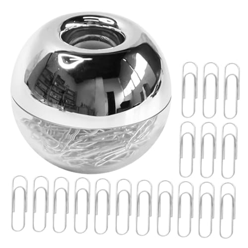 OSALADI 2 Sätze Metall Büroklammern mit Magnetbox Kleine Dekorative Paper Clips für Büro Schule und Bastelprojekte Praktische Lesezeichen und Organisationshelfer für Dokumente OSALADI 2 Sätze Metall Büroklammern mit Magnetbox Kleine Dekorative Paper Clips für Büro Schule und Bastelprojekte Praktische Lesezeichen und Organisationshelfer für Dokumente von OSALADI