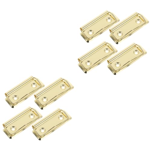 OSALADI 2 Sätze Metallclip -ordner Clips Clips Clipboard-clips Für Unternehmen Dokumentenordner Heftklammern Für Klemmbrett Klemmbrettklemmen Binderclip Golden 4 Stücke * 2 OSALADI 2 Sätze Metallclip -ordner Clips Clips Clipboard-clips Für Unternehmen Dokumentenordner Heftklammern Für Klemmbrett Klemmbrettklemmen Binderclip Golden 4 Stücke * 2 von OSALADI