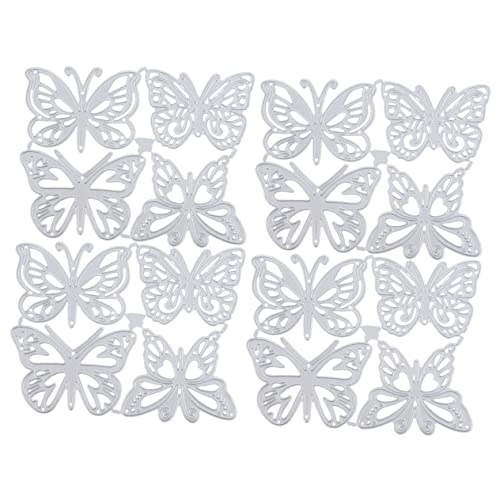 OSALADI 2 Sätze Metalldämmerung Sterben Dekorpapier Stirbt Stanzformen Party Schablone Scrapbooking Schmetterlingsstanze Schneidet Papier Bastelvorlage Kohlenstoffstahl 8 Stück * 2 OSALADI 2 Sätze Metalldämmerung Sterben Dekorpapier Stirbt Stanzformen Party Schablone Scrapbooking Schmetterlingsstanze Schneidet Papier Bastelvorlage Kohlenstoffstahl 8 Stück * 2 von OSALADI