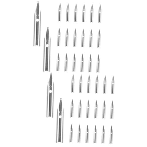 OSALADI 2 Sätze Multifunktionale Stiftspitze Schreibstiftspitzen Federn Austauschbare Stiftspitzen Austauschbare Federn Füllfederhalter Kalligraphie Glasfeder 20 Stück * 2 OSALADI 2 Sätze Multifunktionale Stiftspitze Schreibstiftspitzen Federn Austauschbare Stiftspitzen Austauschbare Federn Füllfederhalter Kalligraphie Glasfeder 20 Stück * 2 von OSALADI