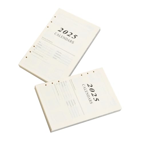 OSALADI 2 Sätze Nachfüllpackung für lose Blätter Nachfüllungen Notebook -Nachfüllung wieder auffüllbar a5 Notizblockpapier mit 6 Löchern Notizblock gelochtes Papier Beige OSALADI 2 Sätze Nachfüllpackung für lose Blätter Nachfüllungen Notebook -Nachfüllung wieder auffüllbar a5 Notizblockpapier mit 6 Löchern Notizblock gelochtes Papier Beige von OSALADI