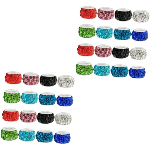 OSALADI 2 Sätze Perlenarmbandzubehör Schüttgut Abstandshalter Handwerk Spacer Schmuck Ästhetisch Herstellung Strass-abstandsperlen Kupferplatte Zufällige Farbe 200 Stück * 2 OSALADI 2 Sätze Perlenarmbandzubehör Schüttgut Abstandshalter Handwerk Spacer Schmuck Ästhetisch Herstellung Strass-abstandsperlen Kupferplatte Zufällige Farbe 200 Stück * 2 von OSALADI