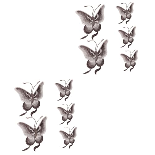 OSALADI 2 Sätze Schmetterling Applikationen Bügelpatches Gestickte Patches Für Kleidung Dekorative Nähpatches Für Diy Reparaturen Und Verzierung Von Taschen Und Schuhen 5 Stücke * 2 OSALADI 2 Sätze Schmetterling Applikationen Bügelpatches Gestickte Patches Für Kleidung Dekorative Nähpatches Für Diy Reparaturen Und Verzierung Von Taschen Und Schuhen 5 Stücke * 2 von OSALADI
