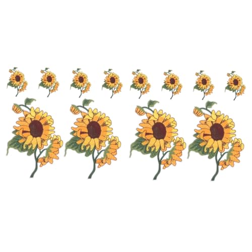OSALADI 2 Sätze Sonnenblumen Stoffaufkleber Applikation Sonnenblumen Stickerei Patches Stickerei Blumen Kleidungsflicken Zum Dekorativen Nähen Flicken Nähprodukte 6 Stück * 2 OSALADI 2 Sätze Sonnenblumen Stoffaufkleber Applikation Sonnenblumen Stickerei Patches Stickerei Blumen Kleidungsflicken Zum Dekorativen Nähen Flicken Nähprodukte 6 Stück * 2 von OSALADI