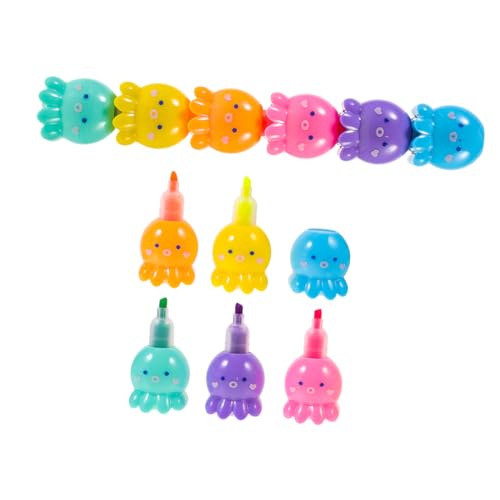 OSALADI 2 Sätze Stapelbare Octopus Form Textmarker Fluoreszierende Marker Stifte Bunte Mini Hochwertige Schreibutensilien Für Schüler Kreative DIY Projekte OSALADI 2 Sätze Stapelbare Octopus Form Textmarker Fluoreszierende Marker Stifte Bunte Mini Hochwertige Schreibutensilien Für Schüler Kreative DIY Projekte von OSALADI