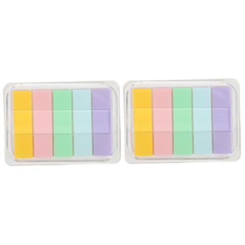 OSALADI 2 Sätze Sticky Index Tabs Selbstklebende Farbige Lesezeichen Klebezettel für Praktische Notizmarker für Schule und Büro Schulsachen für Studenten und Leser OSALADI 2 Sätze Sticky Index Tabs Selbstklebende Farbige Lesezeichen Klebezettel für Praktische Notizmarker für Schule und Büro Schulsachen für Studenten und Leser von OSALADI