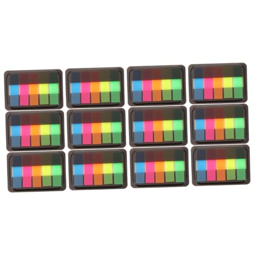 OSALADI 2 Sätze Sticky Page Marker Tabs Haftnotizen Für Notizen Wiederverwendbare Index Tabs Für Schule Büro Und Persönliche Nutzung Praktisch Und Tragbar 6boxen*2 OSALADI 2 Sätze Sticky Page Marker Tabs Haftnotizen Für Notizen Wiederverwendbare Index Tabs Für Schule Büro Und Persönliche Nutzung Praktisch Und Tragbar 6boxen*2 von OSALADI
