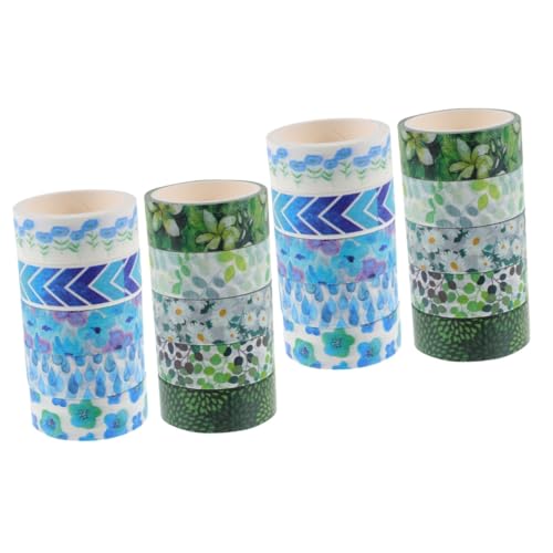 OSALADI 2 Sätze Taschenband-set Uv Japan Wie Streifen Retro Für Aufkleber Wickelband Journaling-washi-tape Washi Tape Zum Aufzeichnen Bastelband Diy Klebeband Flüsterpapier 10 Rollen * 2 von OSALADI